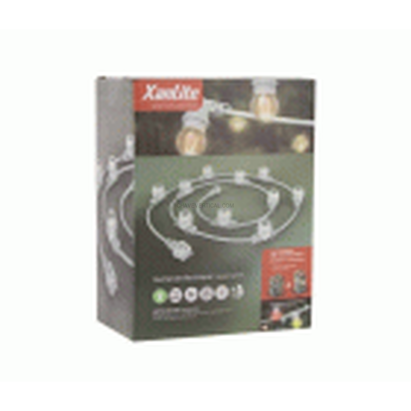 GUIRNALDA EXTERIOR 5M/10 CASQUILLOS XANLITE EG-GRL5230VB