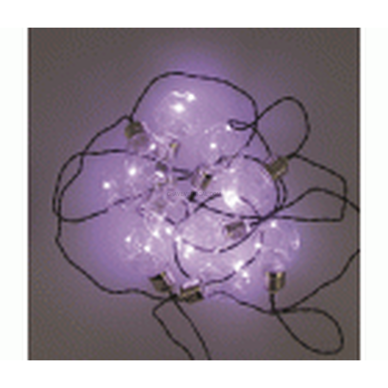 GUIRNALDA EXTERIOR 5M/5 BOMBILLAS LED XANLITE EG-GRL5PCWT