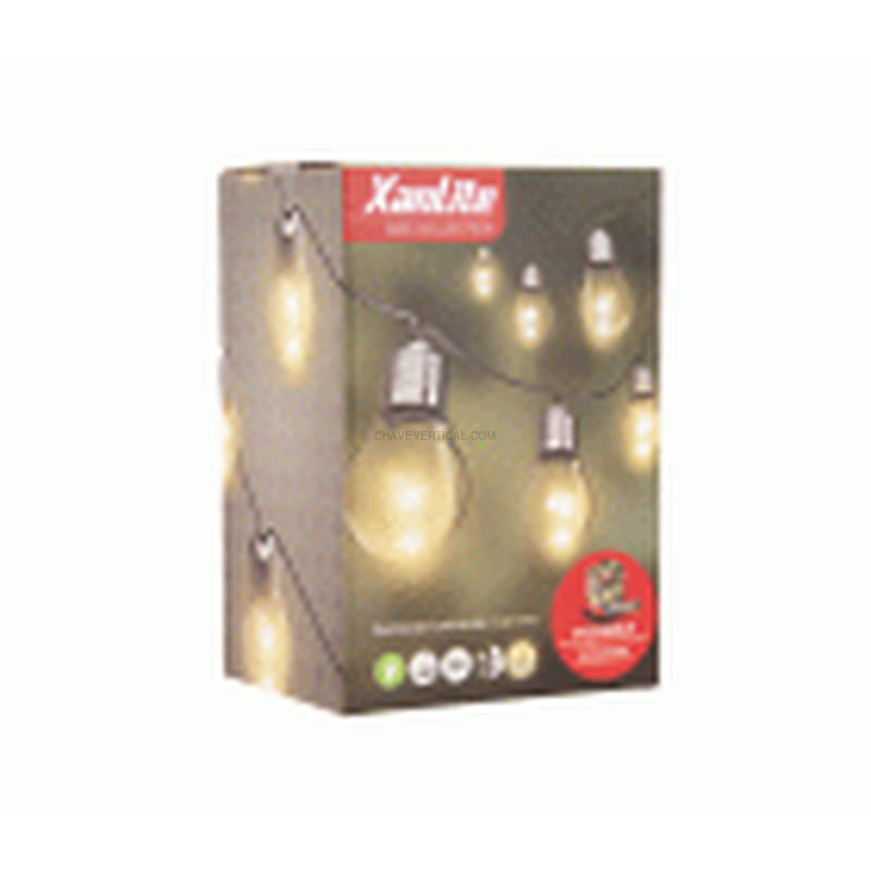 GUIRNALDA EXTERIOR 5M/5 BOMBILLAS LED XANLITE EG-GRL5PT