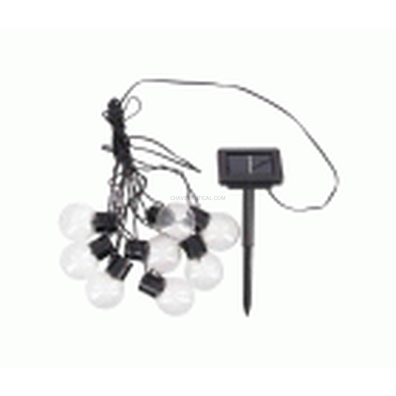 GUIRNALDA SOLAR 5M 8 BOMBILLAS 2700K XANLITE EG-GRL5GUINW