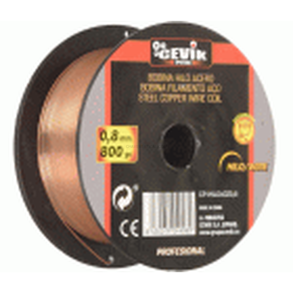 HILO MIG ACERO 0,8MM  0,8 KG CEVIK PRO CP-HILOACE0,8