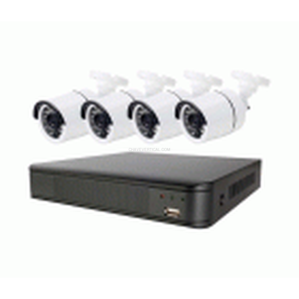 KIT CCTV 4 CAMARAS + DVR ENERGEEKS EG-CCTV001PLUS