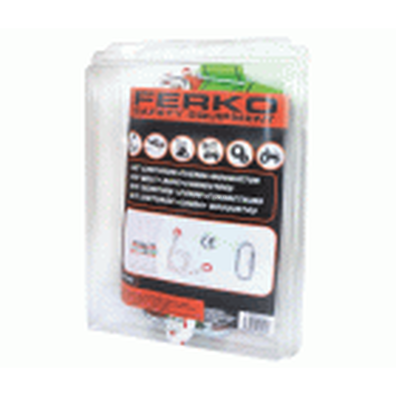 KIT CINTURON POSIC.+CUERDA 1,5M.+MOSQUET. FERKO F-99025CKIT