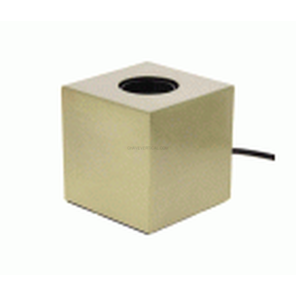 LAMPARA CUBO METAL LATON BASE 60W XANLITE EG-XDLAPCUBIKML