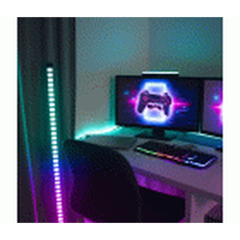 LAMPARA LED 120CM, RGB, USB, SYNC MUSICAL, XANLITE LISRVBM