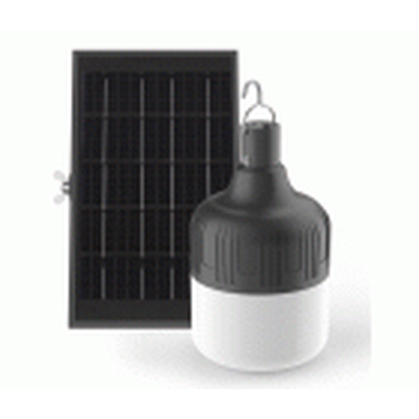 LÁMPARA LED NEGRA RECARGABLE SOLAR 250LM XANLITE EG-LSS250
