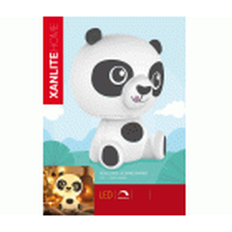 LÁMPARA LED PANDA RECARGABLE BL+RGB XANLITE EG-VLPANDA