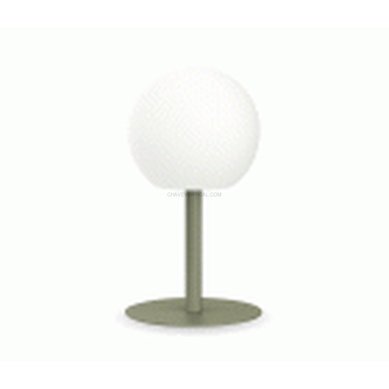 LAMPARA MESA BOLA KHAKI ACERO 400L XANLITE EG-LP16BKRCCT
