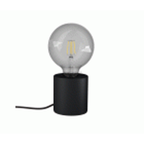 LAMPARA MESA CILINDRO NEGRA E27 60W XANLITE EG-XDLAPCYCLOMN
