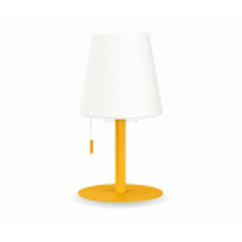 LAMPARA MESA CONO AMARILLO ACERO 400L XANLITE EG-LP16CJRCCT