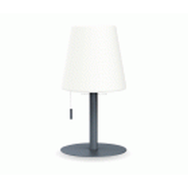 LAMPARA MESA CONO GRIS ACERO 400L XANLITE EG-LP16CGRCCT