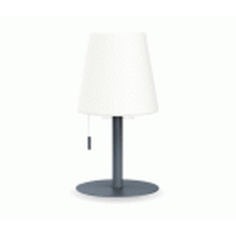 LAMPARA MESA CONO GRIS ACERO 400L XANLITE EG-LP16CGRCCT