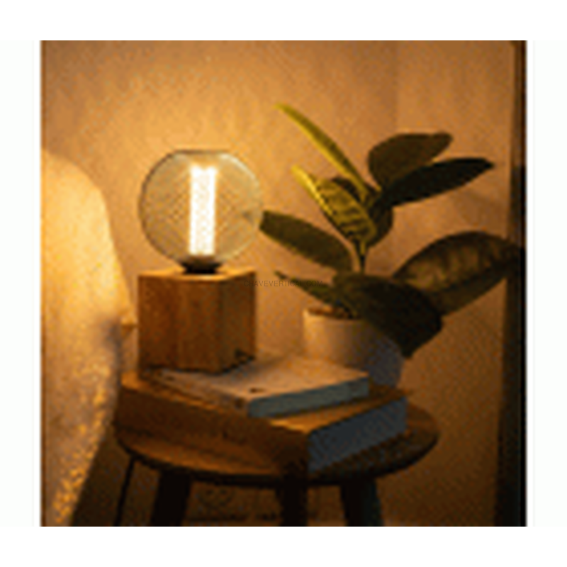 LAMPARA MESA CUBO Madeira E27 60W XANLITE EG-XDLAPCUBIKW