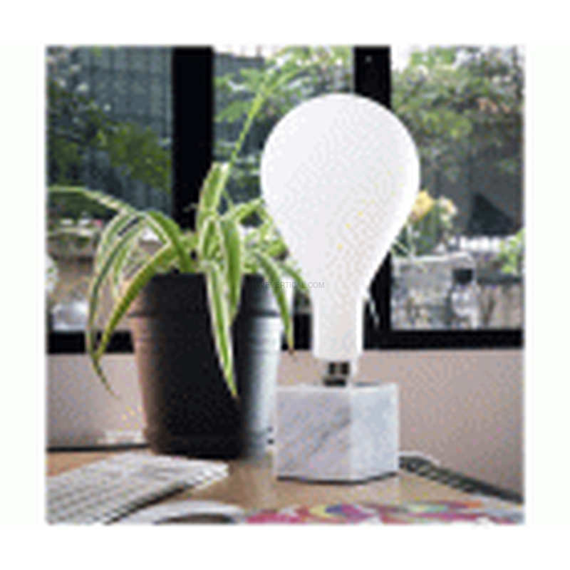 LAMPARA MESA CUBO MARMOL BLANCO XANLITE EG-CDEM01WB125F