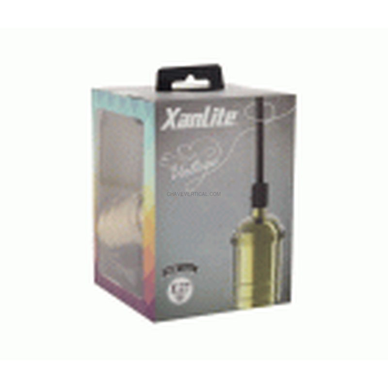LÁMPARA PENDEL LATÓN XANLITE EG-SDVEL