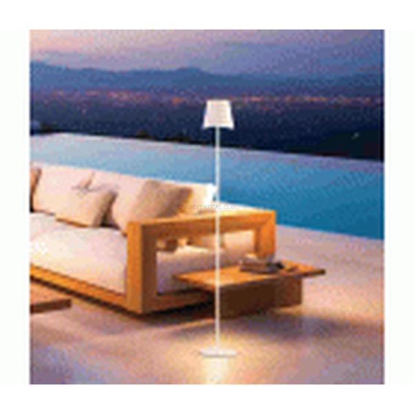 LÁMPARA SUELO BLANCA RECARGABLE 400LUMEN XANLITE EG-LAM130BD