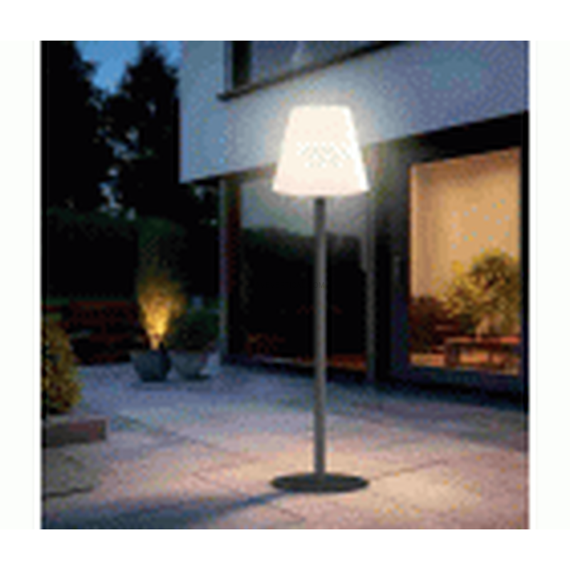 LÁMPARA SUELO SOLAR+RECARGABLE 650LUMEN XANLITE EG-LAMH187ND