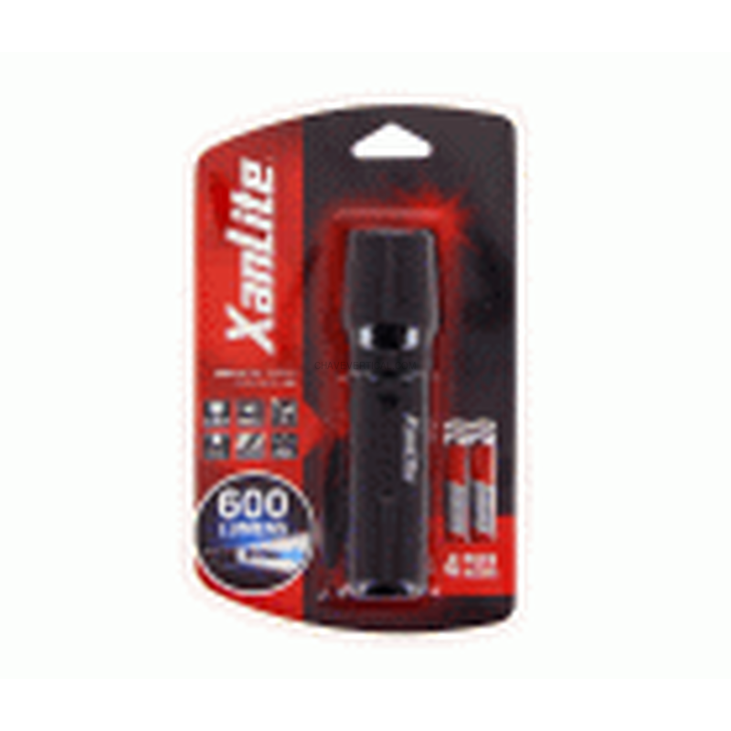 LINTERNA METAL 600LM IP65 ZOOM 3 MODOS XANLITE EG-TO600M
