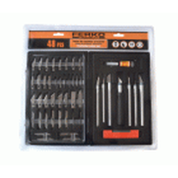 MALETIN CUCHILLAS DE PRECISIÓN 48 PIEZAS FERKO F-770048