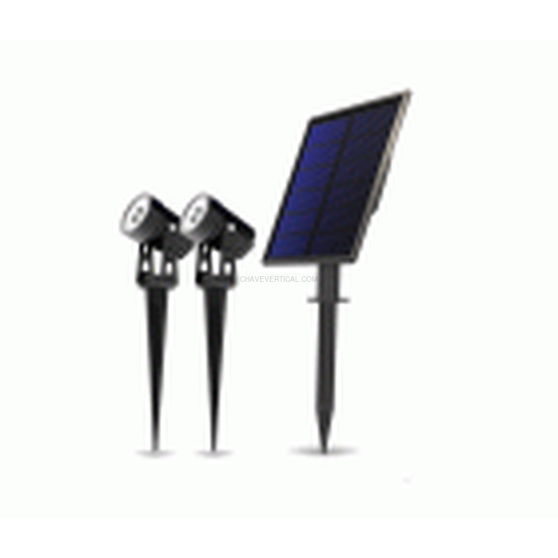 PACK 2 FOCOS LED SOLARES DE EXTERIOR XANLITE EG-PACK2PSO350