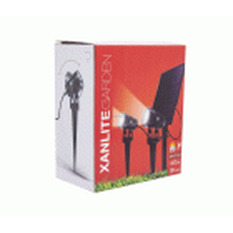 PACK 2 FOCOS LED SOLARES DE EXTERIOR XANLITE EG-PACK2PSO350