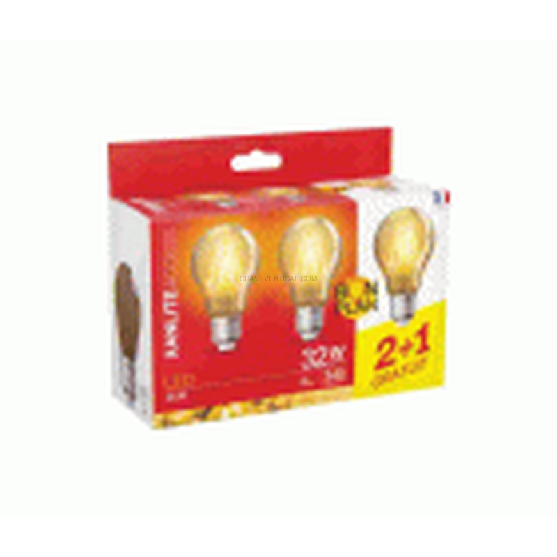 PACK 2+1 BOMBILLAS LED E27 XANLITE EG-PACK21RFDE40