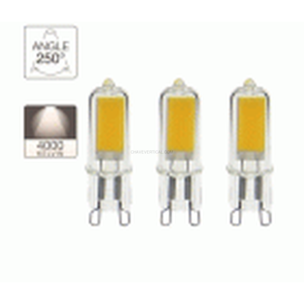 PACK 3 BOMBILLAS LED G9 XANLITE PACK3ALG9200CW