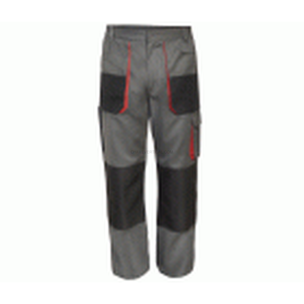 PANTALON REFORZADO CORDURA GRIS/NEGRO T-L FERKO F-991220