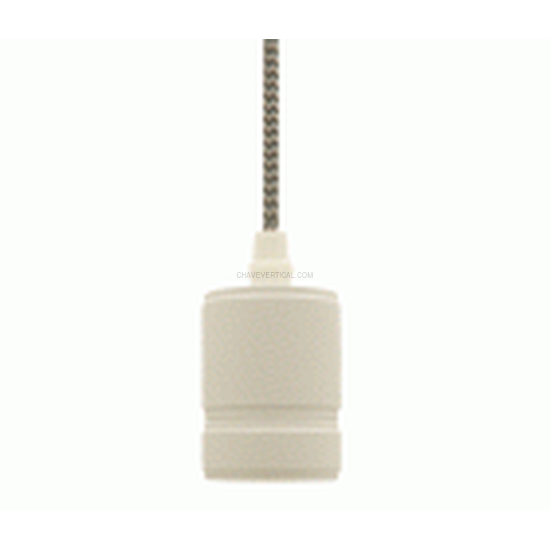 PENDEL METAL BLANCO LISO BLANCO/NEGRO ENERGEEKS EG-PENDEL007