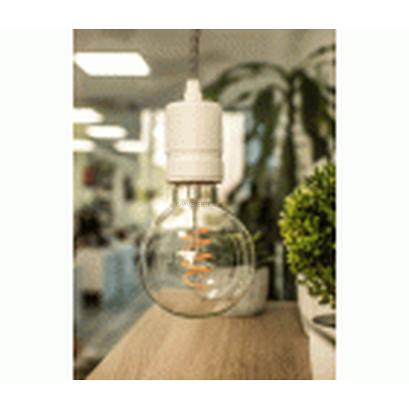 PENDEL METAL BLANCO LISO BLANCO/NEGRO ENERGEEKS EG-PENDEL007
