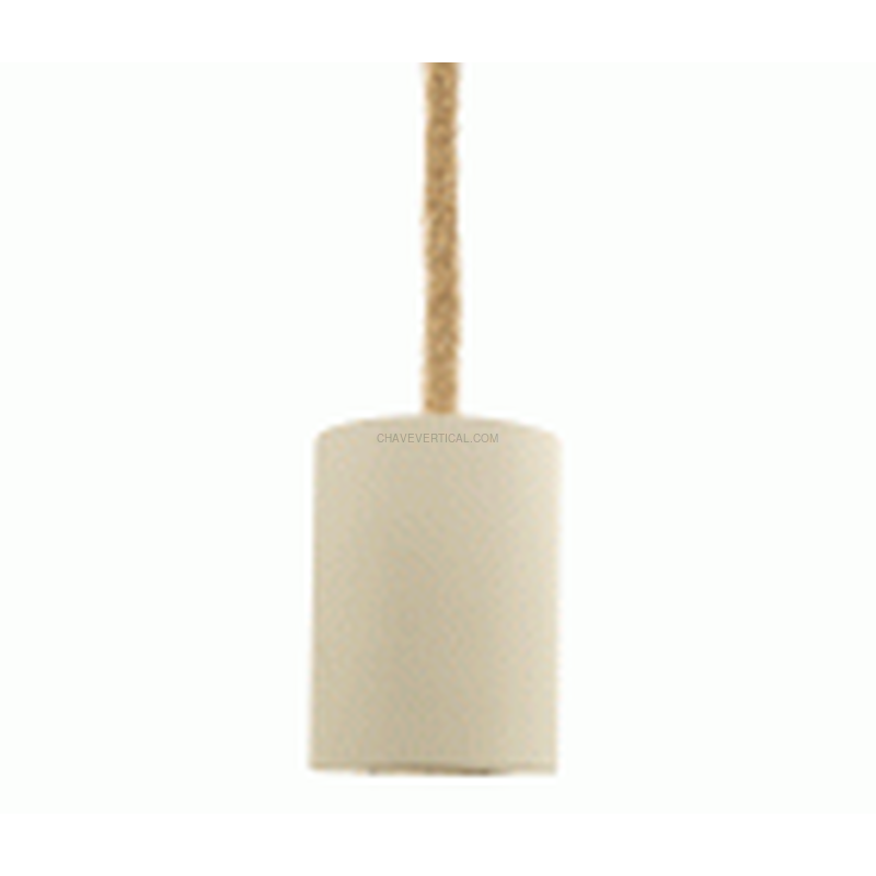 PENDEL METAL BLANCO LISO CUERDA ENERGEEKS EG-PENDEL008