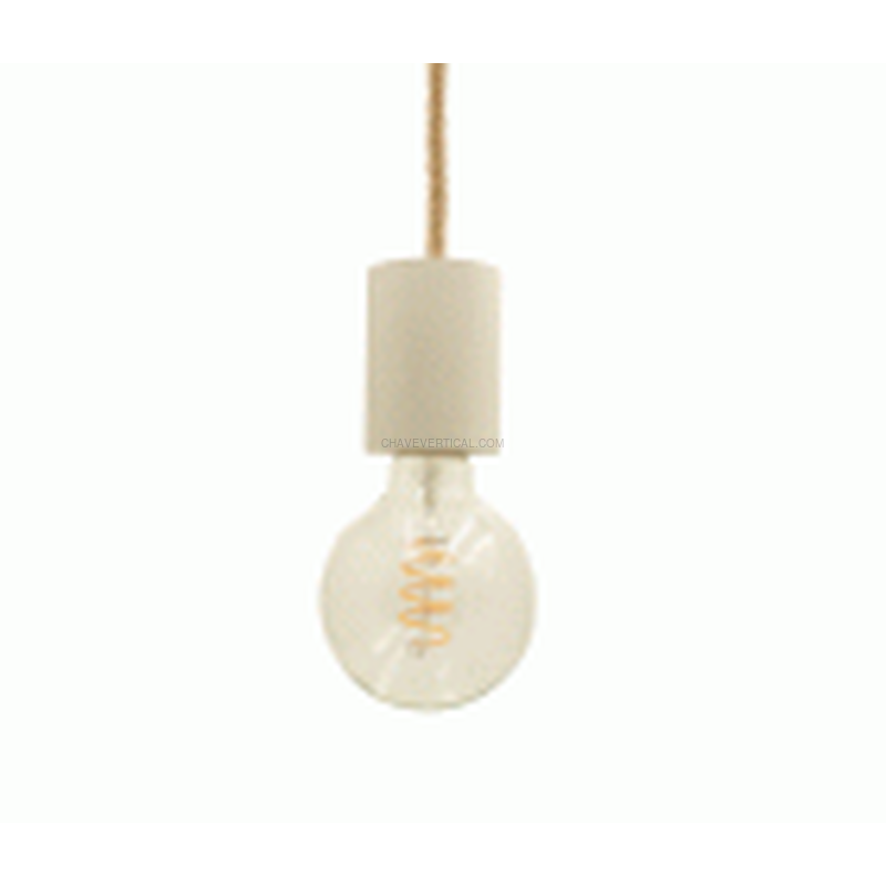 PENDEL METAL BLANCO LISO CUERDA ENERGEEKS EG-PENDEL008