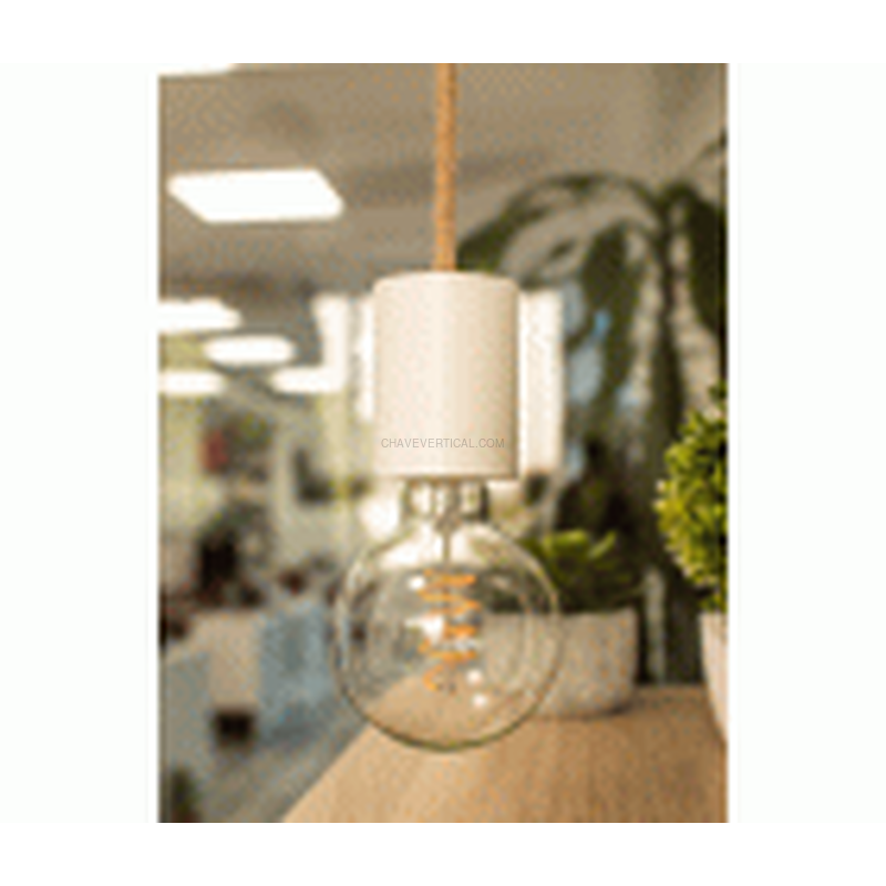 PENDEL METAL BLANCO LISO CUERDA ENERGEEKS EG-PENDEL008