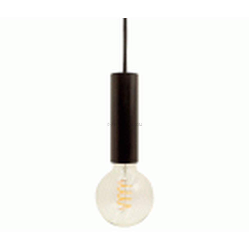 PENDEL METAL NEGRO LISO NEGRO ENERGEEKS EG-PENDEL004