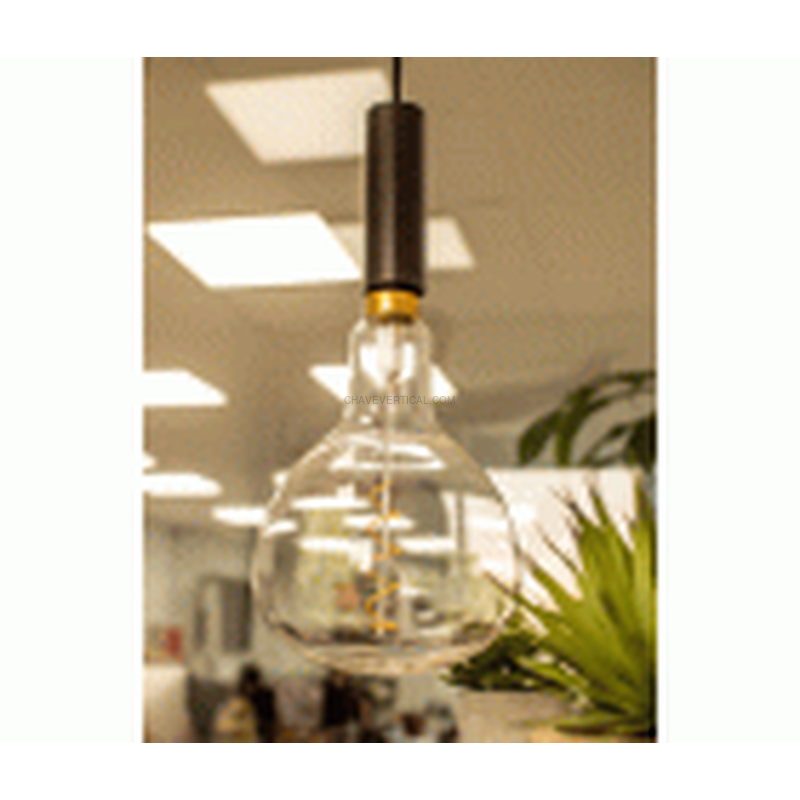 PENDEL METAL NEGRO LISO NEGRO ENERGEEKS EG-PENDEL004