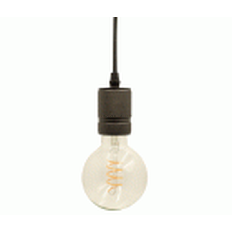 PENDEL METAL NEGRO LISO NEGRO ENERGEEKS EG-PENDEL006