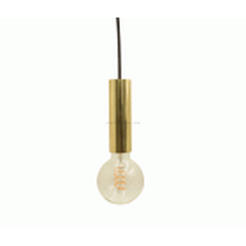 PENDEL METAL ORO BRILLO LISO NEGRO ENERGEEKS EG-PENDEL005