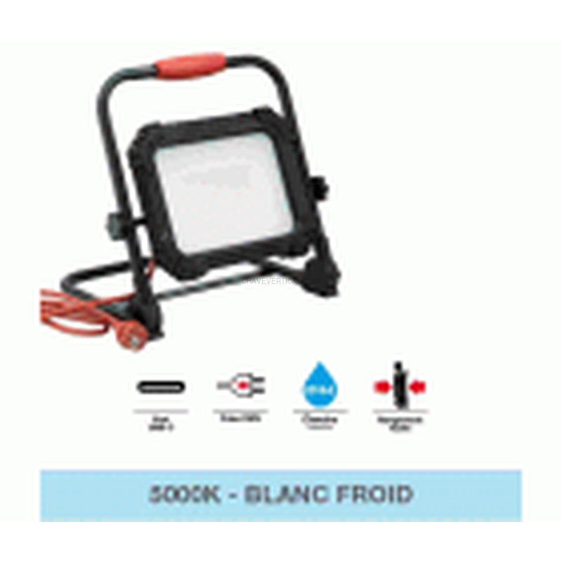 PROYECTOR CON CABLE 100W 8000 LM XANLITE EG-PR100WPF