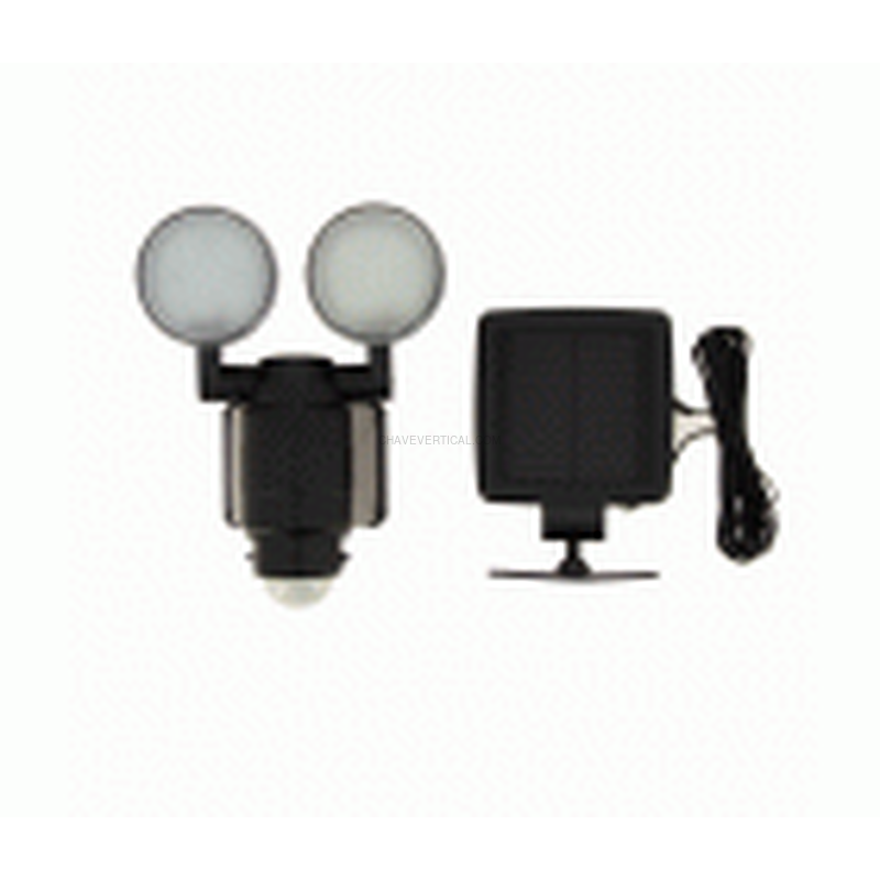 PROYECTOR SOLAR 2 FOCOS DE.MOV 700LM IP44 XANLITE EG-PRS700D