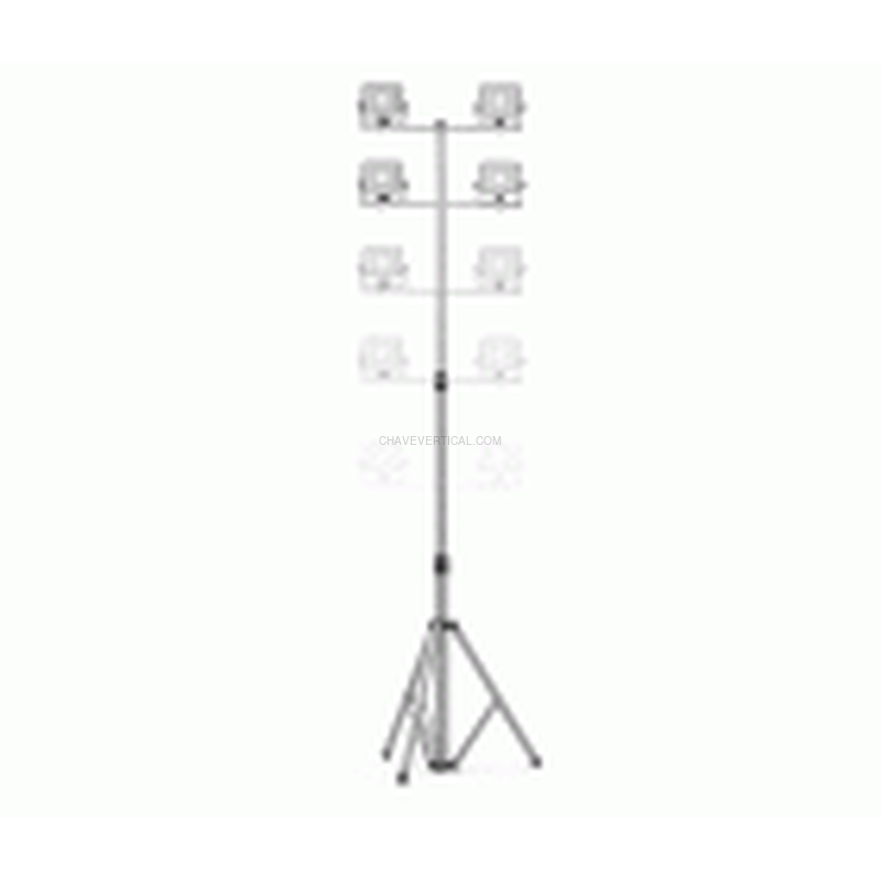 PROYECTOR TRIPODE 2 FOCOS 1400LM 40W IP44 6500K EG-PR20W2T