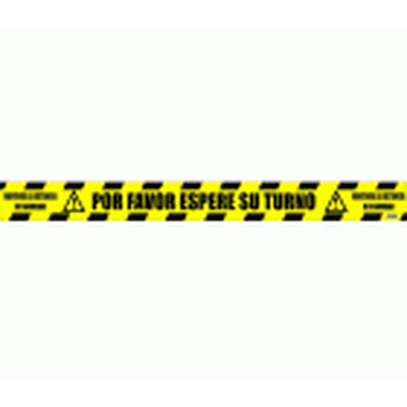 SEÑAL SUELO ANTIDESLIZANTE AM/N 1000X100MM FERKO F-30006MAK
