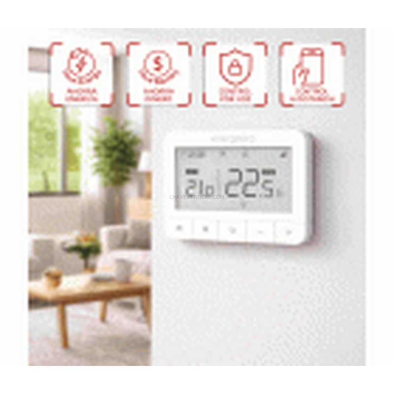 TERMOSTATO WIFI CON BOTONES JASPER II ENERGEEKS EG-TERM004