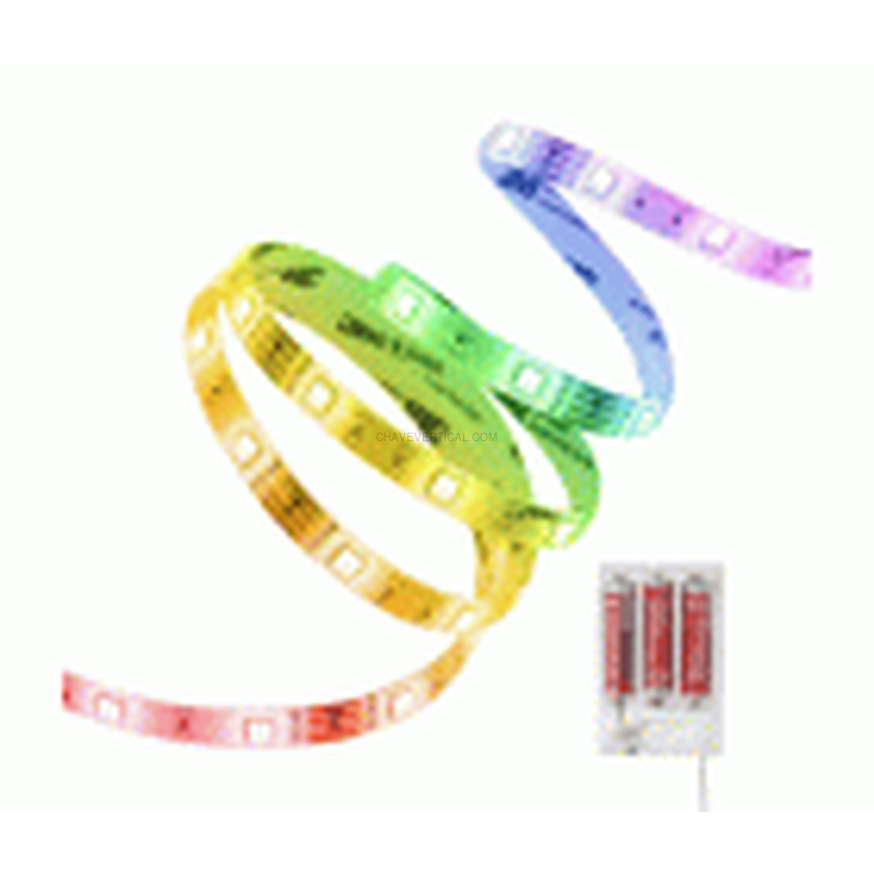 TIRA LED A PILAS (3XAA) 1M RGB XANLITE EG-LSAK1PIRVB