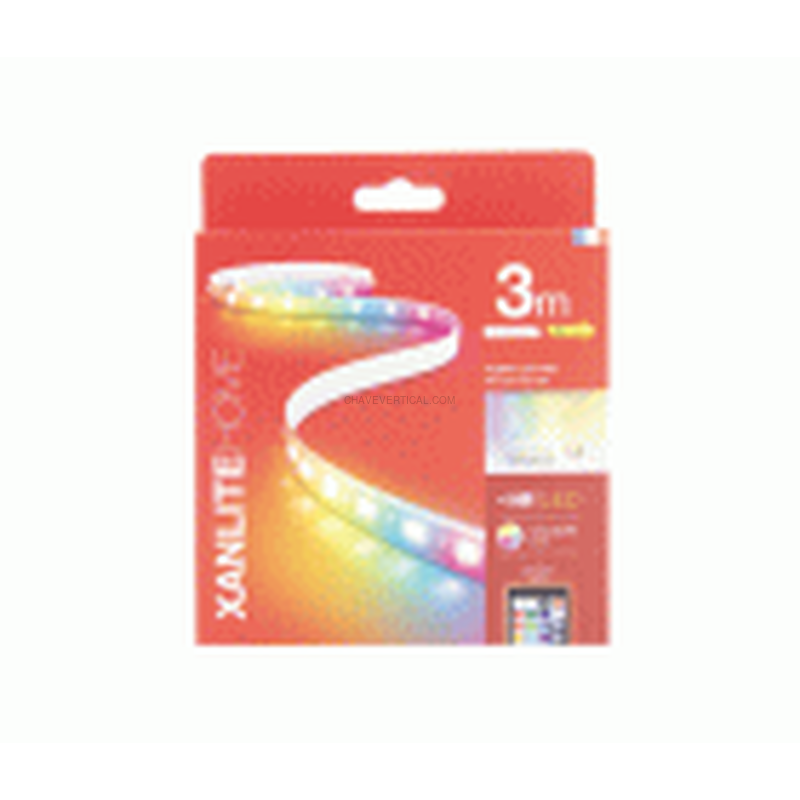 TIRA LED LUZ RGB 3M USB EXTEN. 6M XANLITE 	EGLSBK3RVBUSBEX