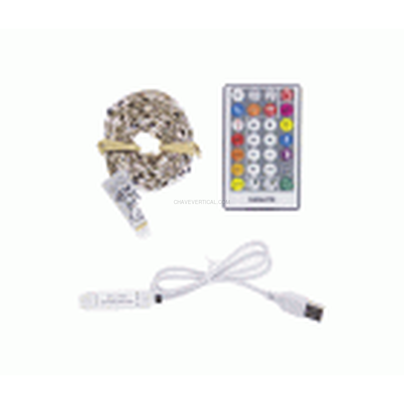 TIRA LED USB RGB 3M MUSIC SYNC MANDO XANLITE EG-LSBK3RVBDUSB