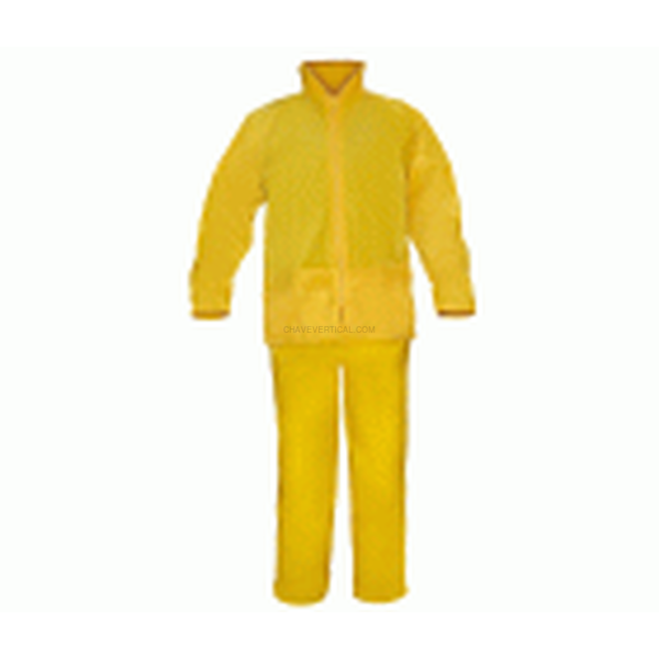 TRAJE IMPERMEABLE NYLON/PVC AMARILLO T-XL FERKO AR-132/RNY