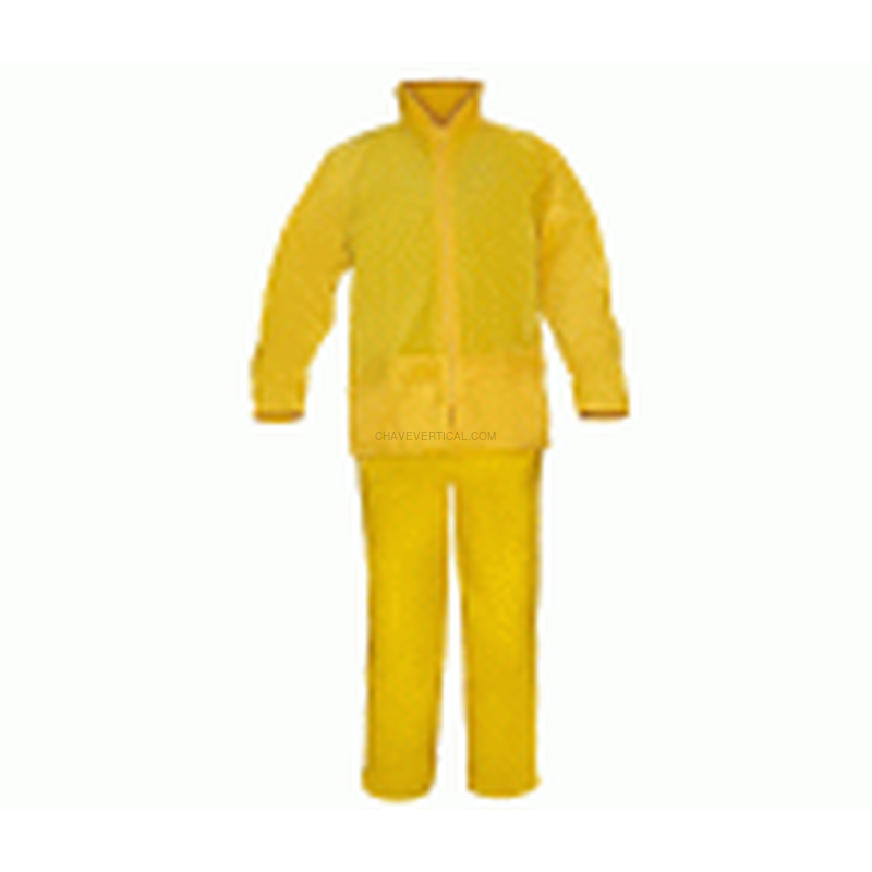 TRAJE IMPERMEABLE NYLON/PVC AMARILLO T-XL FERKO AR-132/RNY
