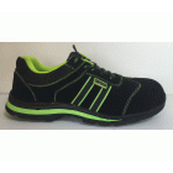ZAPATO SERRAJE NEGRO/VERDE S1P SRA T-36 FERKO ZF140-50VF